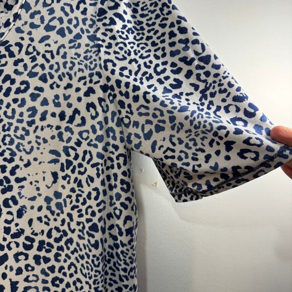 Ellen Tracy lounge set. Blue and white. Size L/XL - Picture 2 of 14